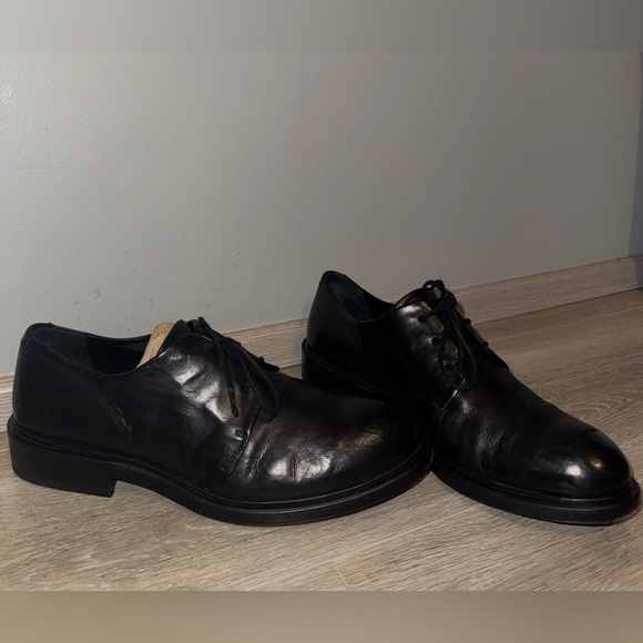 Ducanero Black Leather Oxford Shoes main image 4
